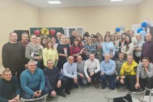8 марта2026 года мужчины нашего предприятия "Оршатеплосети" порадовали своих коллег-женщин теплыми поздравлениями!