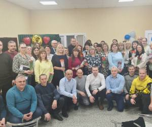 8 марта2026 года мужчины нашего предприятия "Оршатеплосети" порадовали своих коллег-женщин теплыми поздравлениями!