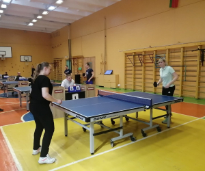 Соревнования по настольному теннису 