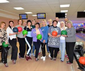 Первенство среди коллектива по боулингу 