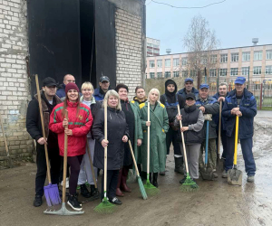 Районный субботник