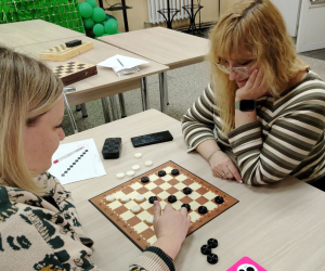 Соревнования по шашкам  среди работников 